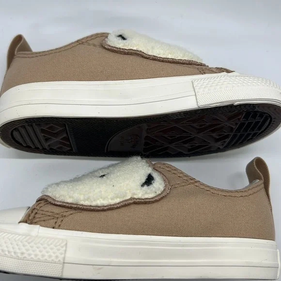 Converse Infant/Toddler CTAS One Strap OX – Size 7 – Warm Quarry/Egret/Black 👟✨ - Picture 7 of 11